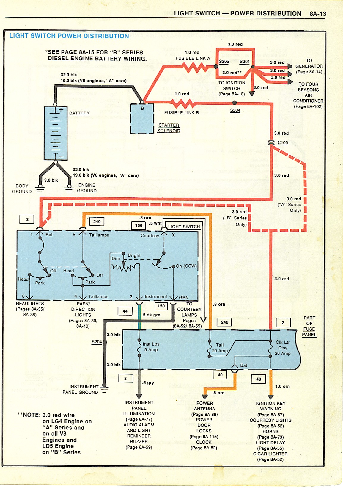 help reading electrical diagram - El Camino Central Forum ... 1986 el camino wiring diagram 