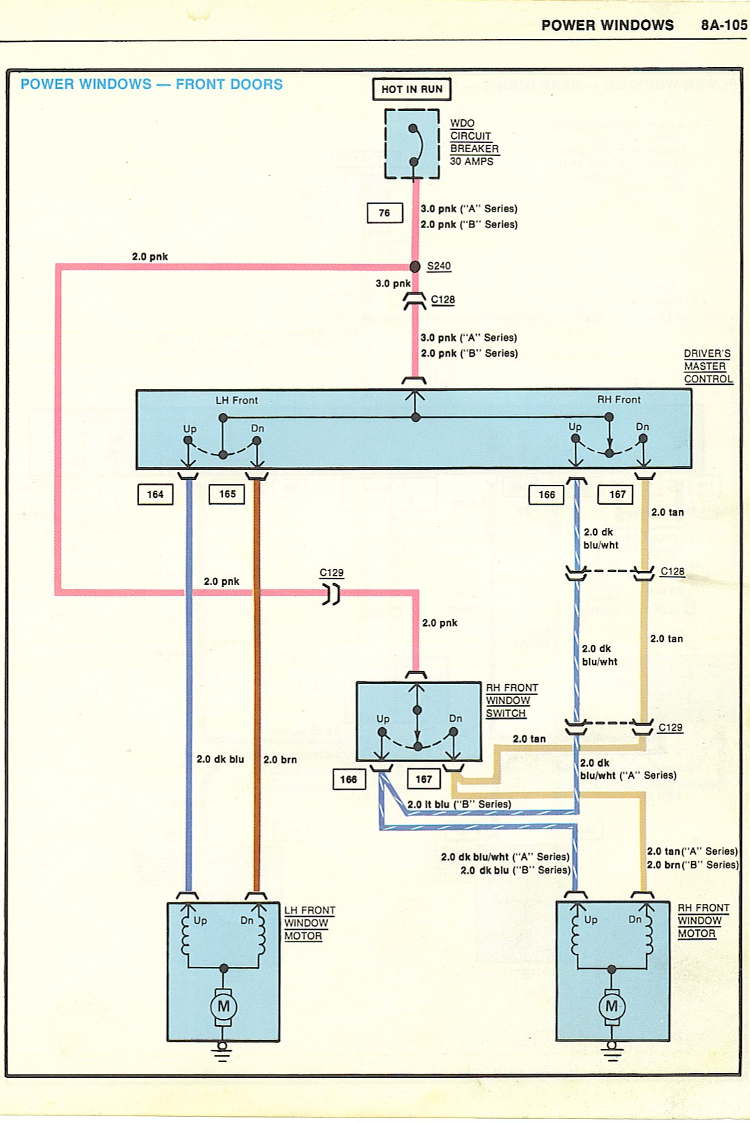 1996 Ford f150 power window wiring diagram