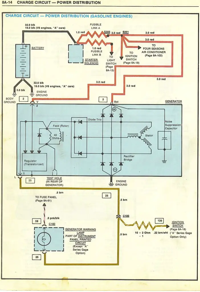 A/G BODY WIRING DIAGRAMS 84 monte carlo power window wiring diagram 