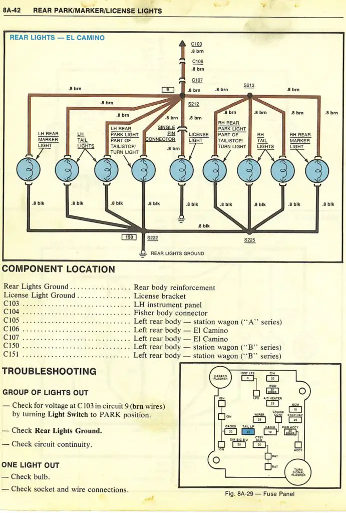 wiring diagram 1983 el camino, - Style Guru: Fashion, Glitz, Glamour