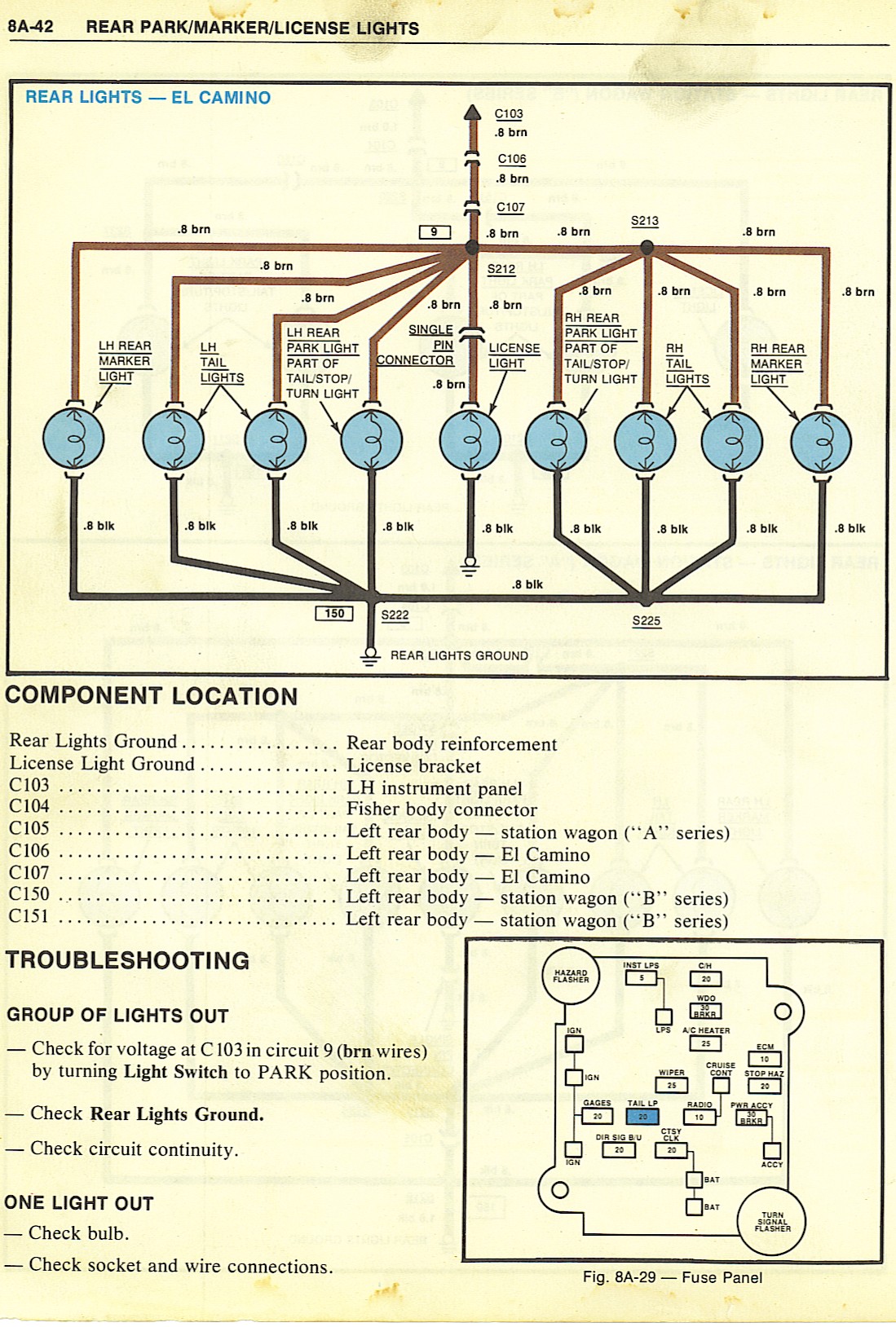 A/G BODY WIRING DIAGRAMS