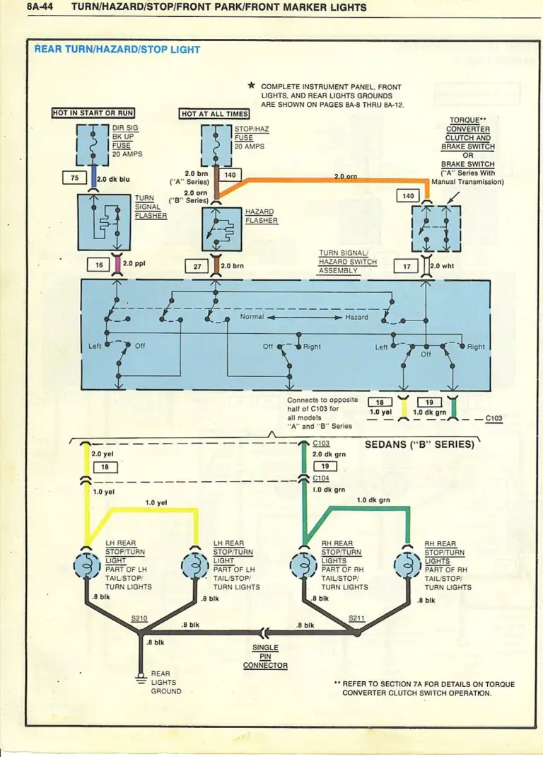 A/G BODY WIRING DIAGRAMS - MalibuRacing.com